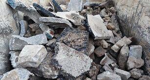 Weniger Bauabfälle aufbereitet