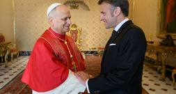 Macron und Leo XIV. rufen zu Frieden in der Welt auf