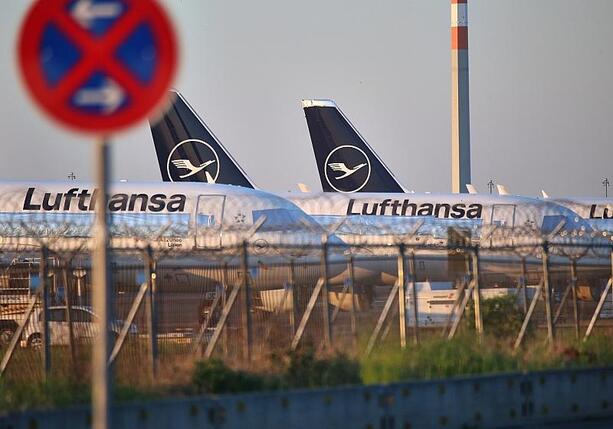 Bild vergr&ouml;&szlig;ern: Zweitägiger Streik des Lufthansa-Kabinenpersonals gestartet