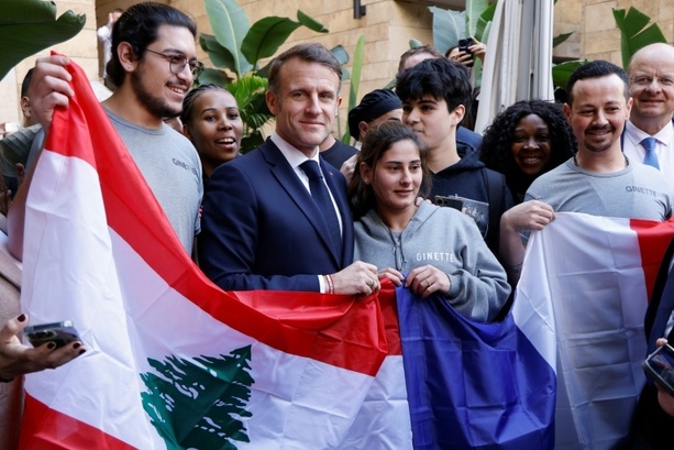 Bild vergr&ouml;&szlig;ern: Macron besorgt über mögliche Verstöße gegen Waffenruhe im Libanon