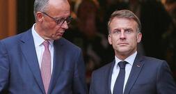 Merz und Macron weiter uneins über US-Beteiligung an Hormus-Mission