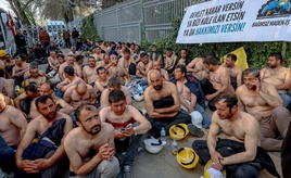 Gewerkschaft: 110 hungerstreikende Minenarbeiter in Ankara verhaftet