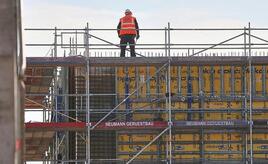 Höherer Auftragseingang im Bauhauptgewerbe im Februar
