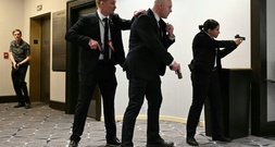 Schüsse während Trumps Teilnahme an Korrespondenten-Dinner - Präsident unverletzt