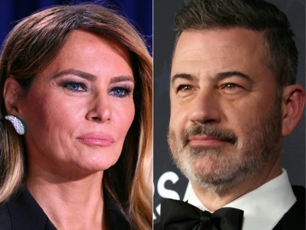 Bild vergr&ouml;&szlig;ern: Werdende Witwe: Donald Trump fordert Entlassung von Moderator Jimmy Kimmel