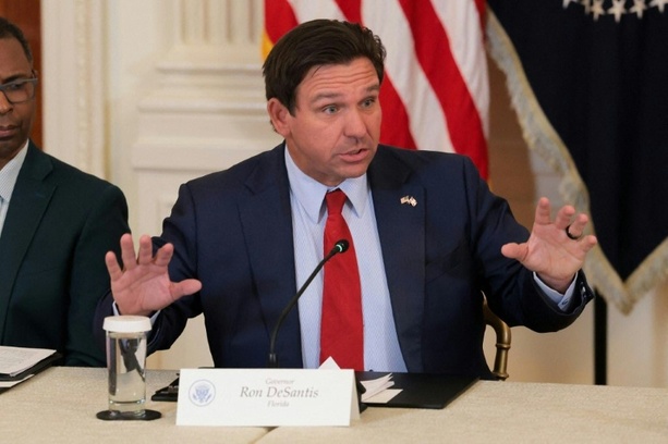 Bild vergr&ouml;&szlig;ern: Floridas Gouverneur DeSantis legt Plan zum Neuzuschnitt der Wahlkreise vor