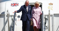 Staatsbesuch: Britischer König Charles III. in den USA gelandet