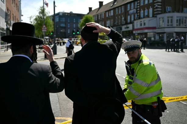 Bild vergr&ouml;&szlig;ern: Messerangreifer verletzt zwei Juden in London - Serie antisemitischer Anschläge