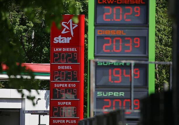 Bild vergr&ouml;&szlig;ern: Energiepreise wie in früheren Krisen stark gestiegen