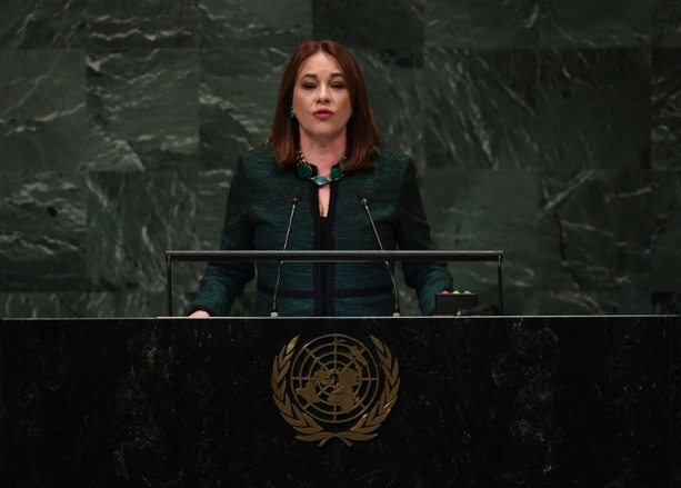Bild vergr&ouml;&szlig;ern: Ecuadors Ex-Außenministerin Espinosa Kandidatin im Rennen um Guterres-Nachfolge