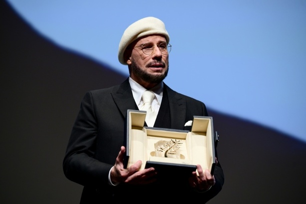 Bild vergr&ouml;&szlig;ern: John Travolta überraschend mit Goldener Ehrenpalme in Cannes ausgezeichnet