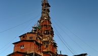Ungewöhnliche Touristenattraktion: Chinas Behörden lassen selbstgebaute Hüttenpyramide abreißen