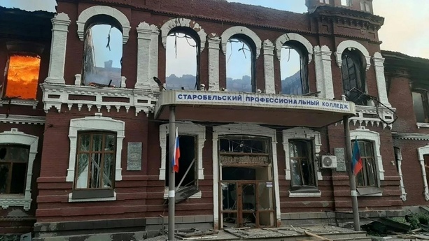Bild vergr&ouml;&szlig;ern: Putin: Sechs Tote und 15 Vermisste nach ukrainischem Angriff auf besetzte Gebiete