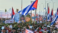 Protest vor US-Botschaft in Havanna wegen Anklage gegen Ex-Präsidenten Raúl Castro