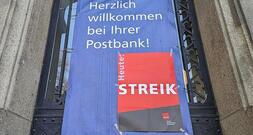 Verdi kündigt weitere Streiks bei der Postbank an