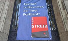 Verdi kündigt weitere Streiks bei der Postbank an