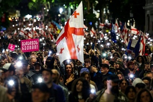 Tausende Demonstranten in Georgien bei Protest gegen Regierung und für EU-Kurs