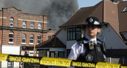 Feuer in koscherem Supermarkt in Londoner Stadtteil Golders Green
