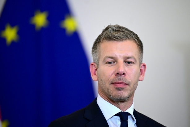 Bild vergr&ouml;&szlig;ern: Ungarns Ministerpräsident Magyar zu Besuch in Brüssel