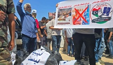 Hunderte Menschen protestieren in Libyen gegen Migranten und Flüchtlinge