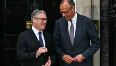 Britischer Premier Starmer empfängt Merz und Macron zu Ukraine-Gesprächen