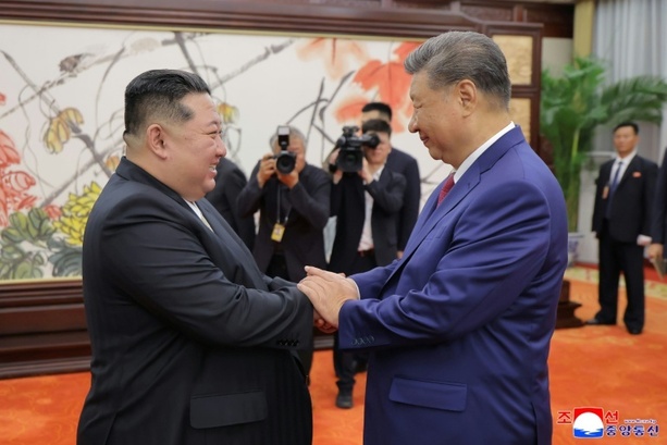 Bild vergr&ouml;&szlig;ern: Chinas Präsident Xi zu zweitägigem Besuch in Nordkorea erwartet