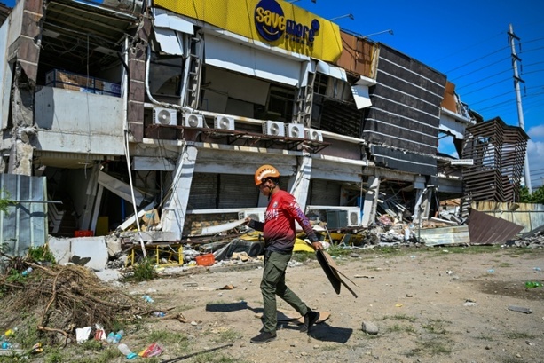 Bild vergr&ouml;&szlig;ern: Zahl der Toten nach schwerem Erdbeben auf den Philippinen auf 41 gestiegen