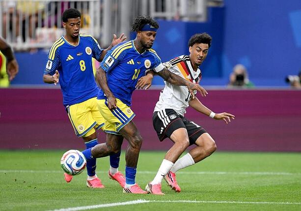 Bild vergr&ouml;&szlig;ern: Deutschland startet mit Kantersieg gegen Curacao in die WM