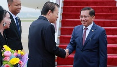Myanmars Machthaber Min Aung Hlaing zu Gesprächen in Peking
