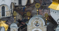Nach russischen Angriffen: Höhlenkloster-Restaurierung in Kiew könnte zwei Jahre dauern