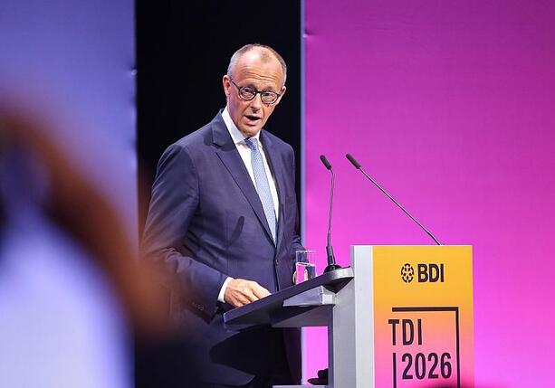 Bild vergr&ouml;&szlig;ern: Merz erwartet anhaltend schwieriges globales Umfeld