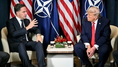 Rutte trifft vor Nato-Gipfel US-Präsident Trump in Washington