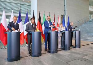 E5-Staaten demonstrieren Geschlossenheit vor Nato-Gipfel