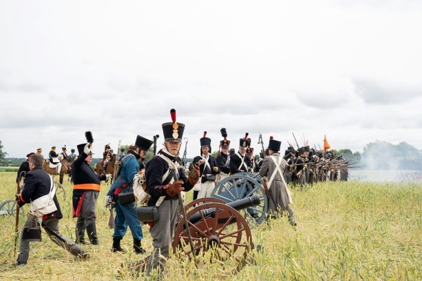 Bild vergr&ouml;&szlig;ern: Hitzewelle: Nachstellung der Schlacht von Waterloo in Belgien abgesagt
