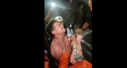 Erdbeben in Venezuela: Baby nach 32 Stunden lebend aus Trümmern gerettet