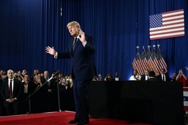 Bild vergr&ouml;&szlig;ern: Ungewöhnlicher Schritt: Trump kündigt Republikaner-Parteitag vor Zwischenwahlen an