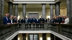 Kabinett tagt im Verteidigungsministerium - Nato-Generalsekretär Rutte zu Gast