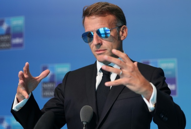 Bild vergr&ouml;&szlig;ern: Ukraine-Konflikt: Macron schlägt gemeinsame Manöver der Koalition der Willigen vor