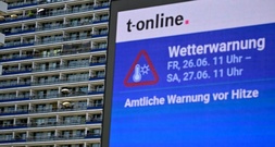 Extremtemperaturen Ende Juni in Deutschland forderten rund 7100 Hitzetote