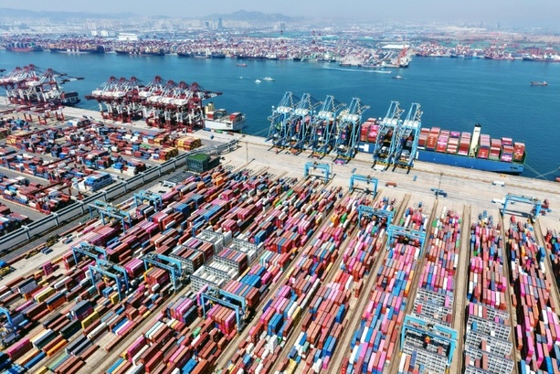 Bild vergr&ouml;&szlig;ern: Chinas Wirtschaftswachstum auf niedrigstem Stand seit mehr als drei Jahren