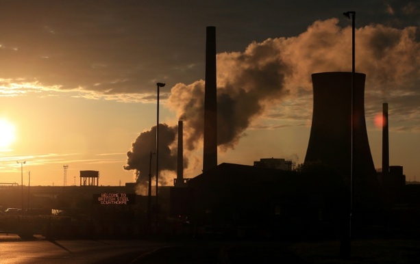 Bild vergr&ouml;&szlig;ern: Großbritannien verstaatlicht Stahlkonzern British Steel