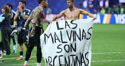 Falkland-Transparent bei WM: Britischer Minister fordert Fifa-Ermittlungen gegen Argentinien
