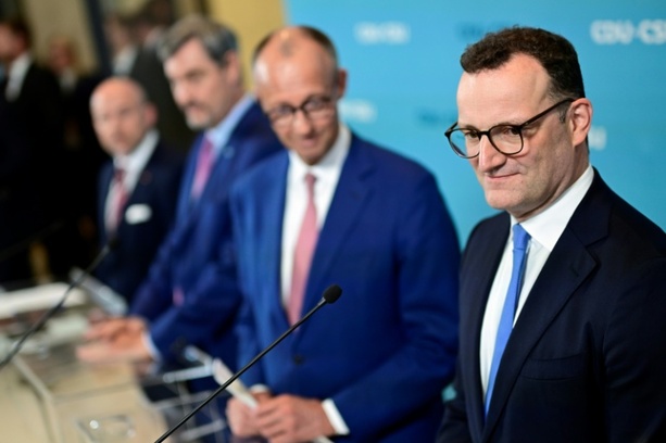 Bild vergr&ouml;&szlig;ern: CDU-Präsidium und Fraktionsvorstand tagen nach Rücktritt von Spahn
