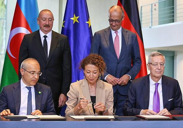 Bild vergr&ouml;&szlig;ern: Deutschland und Aserbaidschan gründen gemeinsamen Wirtschaftsrat
