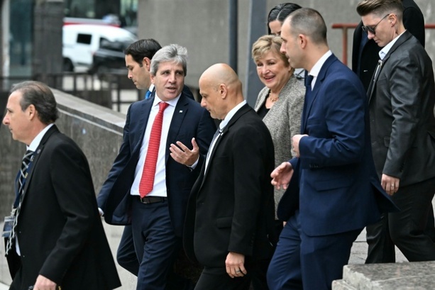 Bild vergr&ouml;&szlig;ern: IWF-Chefin lobt bei Besuch in Argentinien Mileis Reformkurs