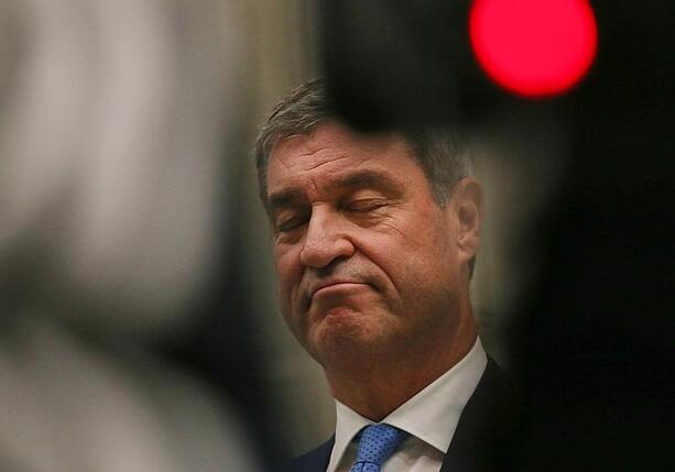 Bild vergr&ouml;&szlig;ern: Markus Söder will angeblich nicht mehr Kanzler werden