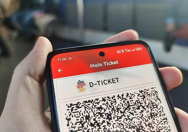Bild vergr&ouml;&szlig;ern: Bericht: Deutschlandticket könnte 3,40 Euro teurer werden