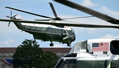 Trump-Hubschrauber über Washington womöglich Passagierflugzeug zu nahe gekommen