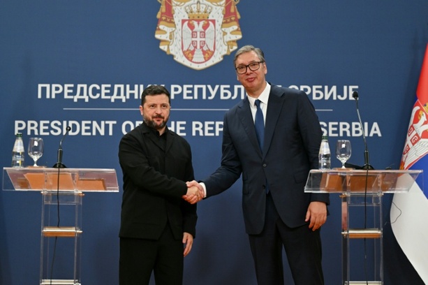 Bild vergr&ouml;&szlig;ern: Selenskyj warnt vor Folgen russischer Angriffe - Vucic für Integrität der Ukraine