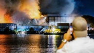 Brand in Recyclinganlage in Rotterdam